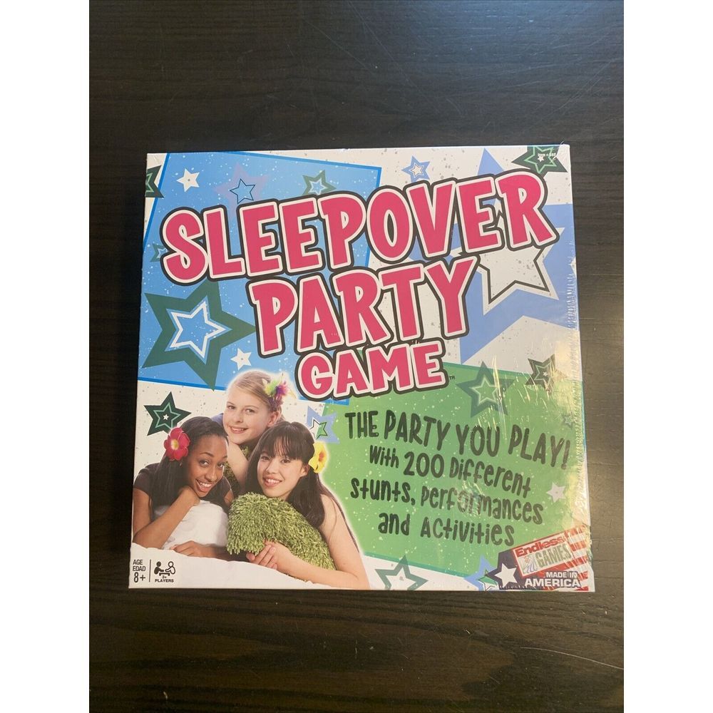 Sleepover Party Board Game BRAND NEW SEALED‎ Age 8+ Loads of Clean Fun!! NIB